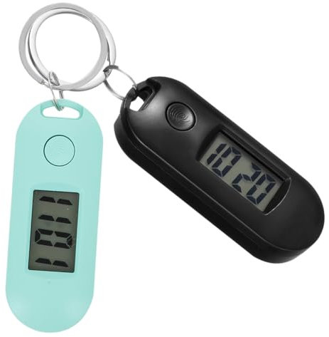 CONGARTENO 2 Pièces Montre Électronique Porte-Clés Montres Pour Enfant Montre Enfant Montre Porte-Clés Montre Enfants Montres Examen Montres Porte-Clés Numérique Montres Étudiant Montres De