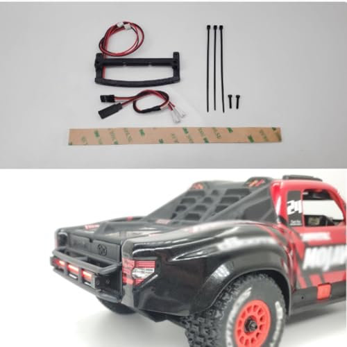 Palumma Front and Rear Light Clusters for ARRMA 1/14 Mojave GROM RC Upgrade Accessories