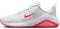 Nike Bella 7 Damen Workout-Schuh, White/Bright Crimson-White, 43 EU