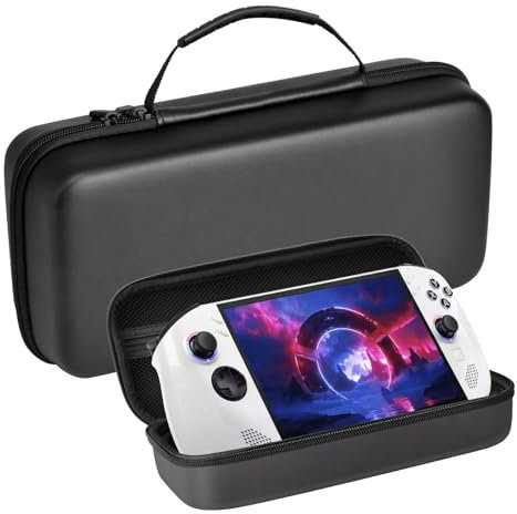 BeisDirect Travel Carrying Case for Lenovo Legion Go S Console, Shockproof Protective Cover Hard Shell Case Storage Bag for Legion Go S Handheld Game Accessories (Black)