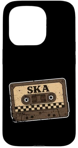 Ska Kassette Vintage Tape Hülle für iPhone 15 Pro