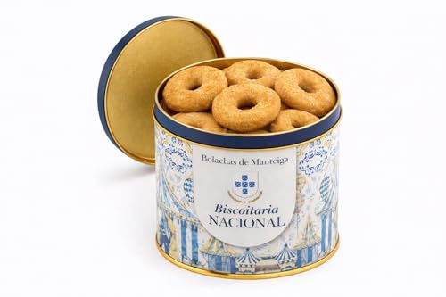Galletas de Mantequilla Portuguesas en Lata 100g | Edición Tradicional Portuguesa | Gourmet Premium