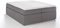 3F FURNITURE FOR FRIENDS Boxspringbett Bella Hellgrau 220x220 cm H3, 7-Zonen Taschenfederkernmatratze inkl. Visco-Topper, ohne Kopfteil