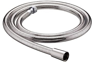 Bristan HOS 150CNE02 C Cone to Nut Lrg Bore Shower Hose Easy Clean, Chrome, 1.5m