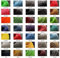 BD Geflechtschlauch Gewebeschlauch Kabelschlauch PET Sleeve Kabelschutz (12mm, Juicy Orange, 10)