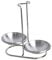 Fenteer Couvercle Repose-Cuillère Support Ustensiles de Cuisine Cuillère Écoumoire INOX - Ré