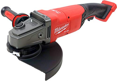 Milwaukee - Meuleuse d'angle FUEL 18 V sans batterie ni chargeur 230 mm avec coffret et gâchette homme mort - M18 FLAG230XPDB-0C