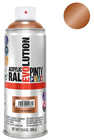 Pinty Plus 96985 Spray Cobre, Multicolor, 400 ml