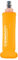 SINOVATI TPU faltbare Trinkflaschen, Soft Flask, Wasserflasche BPA-Frei Sportflasche für Trinkrucksack, Fahrrad, Wandern, Joggen, Trekking, Camping und Klettern (Orange, 250ml)