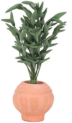 1:12 Miniatur Puppenhaus Pflanze Bonsai Dekoration Gartenszene Grünpflanze Topfgarten Raum Dekor Zubehör für Mädchen