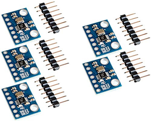 TECNOIOT 5 Stück AD9833 Programmierbare Mikroprozessoren Serielle Schnittstelle Sinus Rechteckwelle DDS