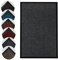 Homatz Indoor Door Mat - Heavy Duty Rubber, Floor and Kitchen Mats - Non Slip, Washable and Dirt Trapper Doormats Super Absorbent Multicolor Barrier Matts 90x120cm, Grey