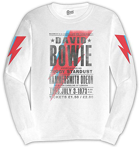 David Bowie BOWLST28MW01 T-Shirt