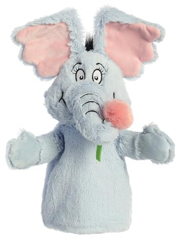 Aurora - Dr Seuss - 13 Horton Hand Puppet, Gray