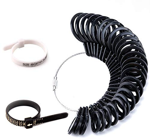 LUTER Profi-Messwerkzeug, Essstäbchen-Set, bestehend aus 1 Ringmesser und 2 Fingerstäbchen