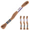 3 Docken Stickgarn je ca. 8m / Sticktwist 100% Baumwolle Stickerei verschiedene Farbwahl, Farbe :7462 fliederfarben