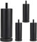 Jolan 4 Pieds De Meuble 6cm 8cm 10cm 12cm 15cm 20cm 25cm 30cm, Pieds en Métal, pour Canapé, Lit, Bureau, Chaise, Pieds De Table Basse Réglables, Pieds Interchangeables,Black-30cm/11.8in