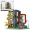 MISINI Klemmbausteine 10205 HEA-On-Jea Modern Villa Modell Bausatz, 3300 Teile groß MOC Modular Buildings, Street View House Bausatz für Kinder und Erwachsene