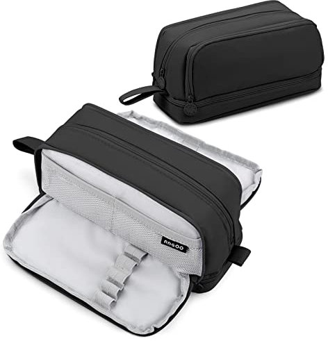Eucomir Federmäppchen mit 4 Fächern Fassungsvermögen,Mädchen Jungen,Große Kapazität Pencil Case für Schule & Büro, Für Kinder Junge Studenten Erwachsene Federtasche, Schwarz