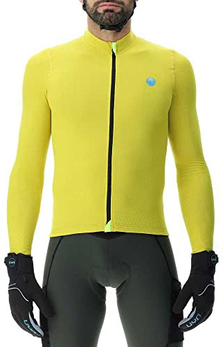 UYN O102423 Biking Lightspeed OW Long_SL T-Shirt Men's Gold/Schwarz M