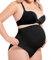 LANCS Umstandsunterwäsche mit Bauchgürtel, Umstands-Shorts, Schwangerschafts-Höschen für Rückenstütze für Kleid, Schwarz, M