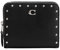 COACH Damen Billfold Geldbörse Klein Zip Around, Schwarz, Einheitsgröße