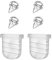 PDFans 6pcs Duckbill Values&Silicone Diaphragm Compatible with NCVI NICEGREEN Nuliie Zooawa S32 Breast Pump Parts Replacement Accessories