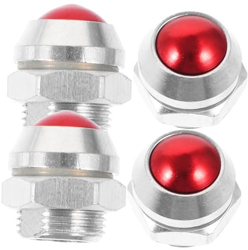 OSALADI 4pcs Pressure Cooker Safety Valve Float Valve Metal Float Valve for Pressure Cooker Float Valve for Pressure Pots Cooker Float Valve Replacement Float Valve Cooker Supplies