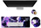 Jujutsu Satoru Gojo Anime-Mauspad-Set, lustig, Handgelenkstütze, Anime, ergonomisch, Handgelenkschutz, geeignet für Computer, Gamer, Büro und Laptops