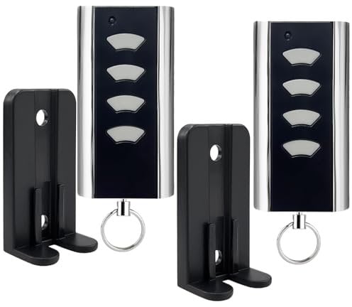 Garagentor Handsender kompatible Fernbedienung für 433Mhz Fernbedienung Handsender Kompatibel Remote Control NORMSTAHL RCU 433 2K Handheld Transmitter 2 Stuck
