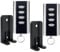 Lot de 2 émetteurs portatifs compatibles avec porte de garage 433 MHz Normstahl RCU 433 2K