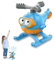 Helicopter Water Spray Sprinkler | Outdoor Backyard Hydrant Sprinkler Toy | Cartoon Copter Design with Spraying Action Kids Aged 3 and Up