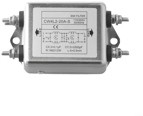 Filtraggio efficiente di potenza con il filtro di rete AC110220V di monofase, per le fibre ottiche (CW4L2-20A-S)
