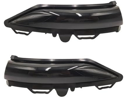 DSWILNV Rückspiegel Blinke Lampe Kompatibel Mit Ford Für ST Line Für MK8 2018 Für Fiesta Für MK8 2019 2020 Für Puma 2020 Rückspiegel-Anzeigelampe Seitenblinker
