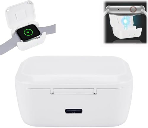 Tragbare Kabellose Ladebank Compatible with Apple Watch-Ladegerät, Ladekabel Drahtlos, Schnellladegerät Kompatibel mit iWatch