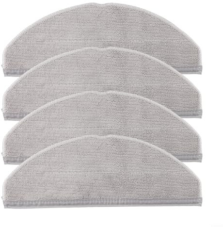 Ersatz-Mikrofasertuch für eufy L60 Saugroboter | Kostengünstige und wiederverwendbare Reinigungslösung (4er Pack)