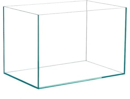 BEGONDIS Randloses Aquarium aus Weißglas, 84 L, 60 × 35 × 40 cm | Großes 6-mm-Weißglasbecken mit 90° verklebten Kanten; 84 L für großzügige Aquascapes und Pflanzenlayouts.