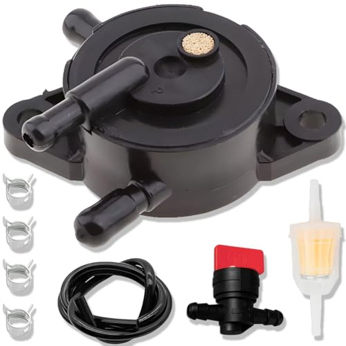 Qiuwanzia 808492 Kraftstoffpumpe für BS 808656, 491922, 691034 692313 | Kraftstoffpumpe für Cub Cad LTX1046VT, LTX1050VT, SLTX1054VT, LTX1046, LTX1050 – Motor für Aufsitzmäher