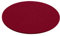 Filz-Untersetzer 9 cm rund 5 mm Hey Sign bordeaux
