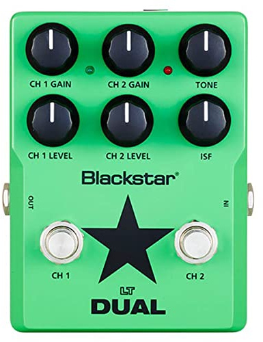 Blackstar LT Series Electric Guitar Effects Compact Stompbox Pedal (LT-Dual)