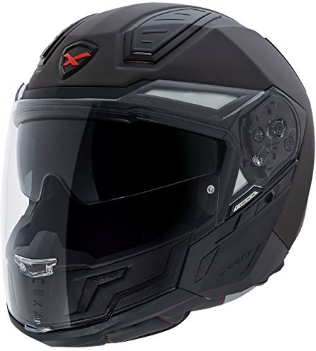 Nexx X40 Plain Maxijet Helm XS (53/54) Schwarz Matt