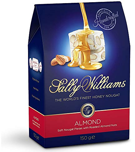 Sally Williams tostado almendra turrón caja 150 g