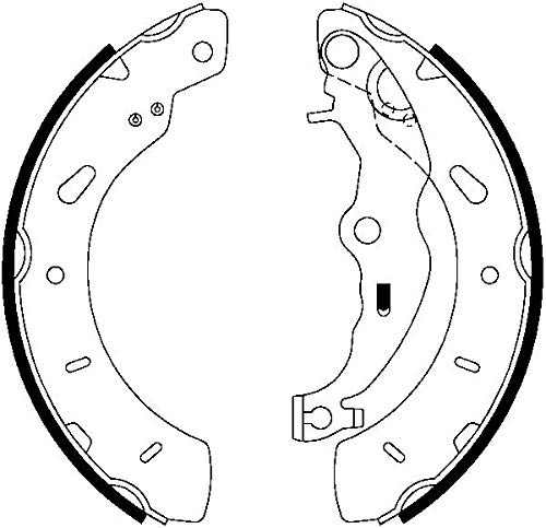 ATE 03.0137-0512.2 Bremsbackensatz