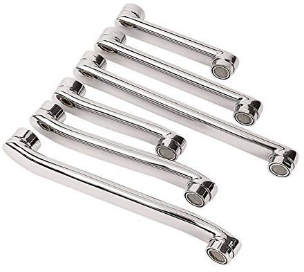 Beccuccio per Struttura Braccio rubinetteria cucina Braccio di valvola braccio di valvola Becco del rubinetto - Diritto lungo 24 cm