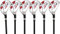 Majek Senior Damen Golfschläger All Hybrid Set 55+ Jahre Damen Rechtshänder Lady Full True Hybrid Komplettset beinhaltet: #5, 6, 7, 8, 9, PW Lady Flex New Utility A Lady Flex Club