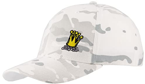 2Stoned Flexfit Baseball Cap Multicam Alpine Camo mit Stick Crown Größe S/M (56 cm - 58 cm) für Damen, Herren und Jugendliche