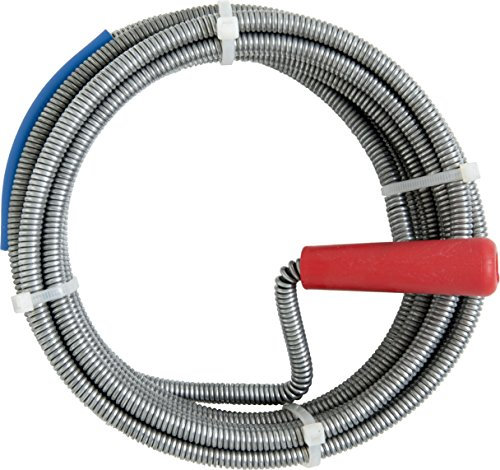 Cornat T595505 Rohr-Reinigungsspirale 9 mm x 5 m, Silber