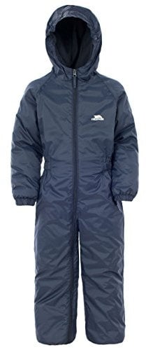 Trespass Unisex Kids Dripdrop Rain Suit, Navy, 6-12 Months UK