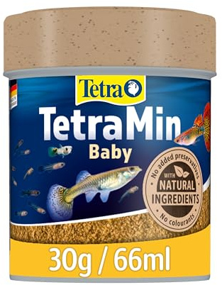 Tetra TetraMin Baby Tropical Fish Food (30g) (May Vary)