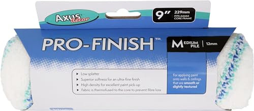Axus Décor Pro-Finish Manchon pour rouleau taille medium Bleu